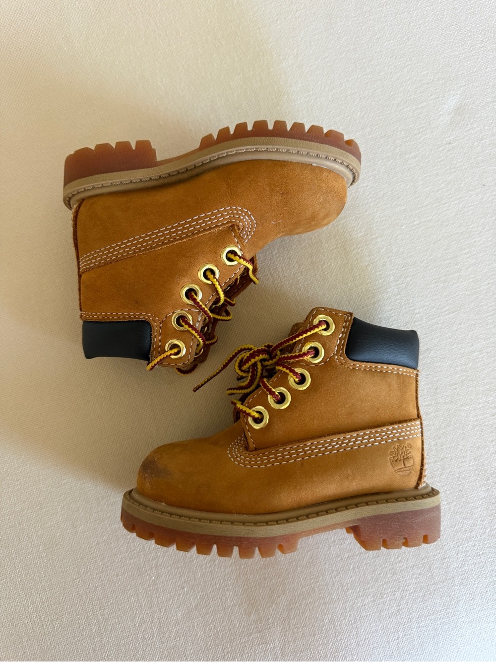 Timberland Kids Wheat/Tan Lace-Up Adventure Boots